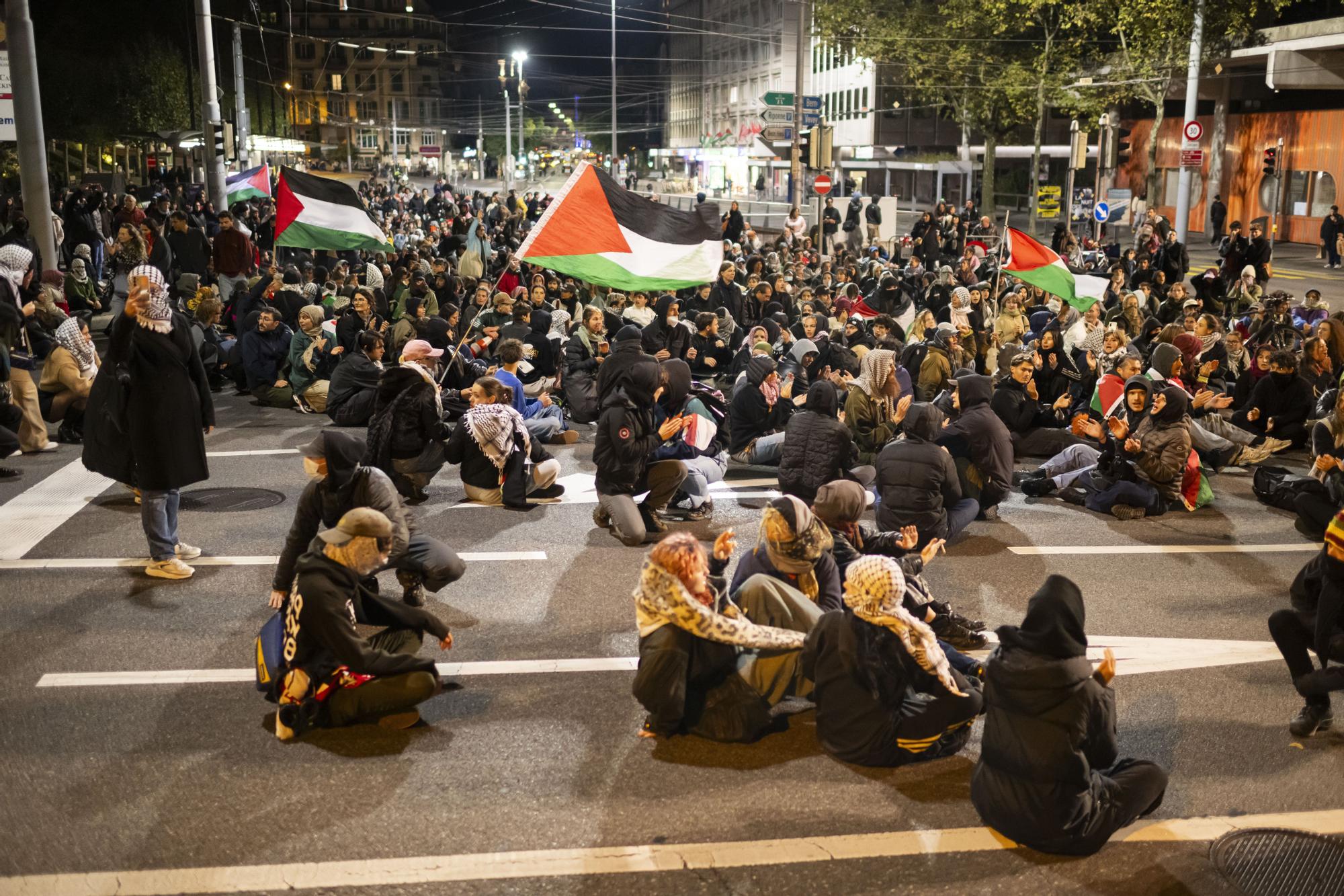 Protestas y disturbios tras la interceptación de la Flotilla Global Sumud