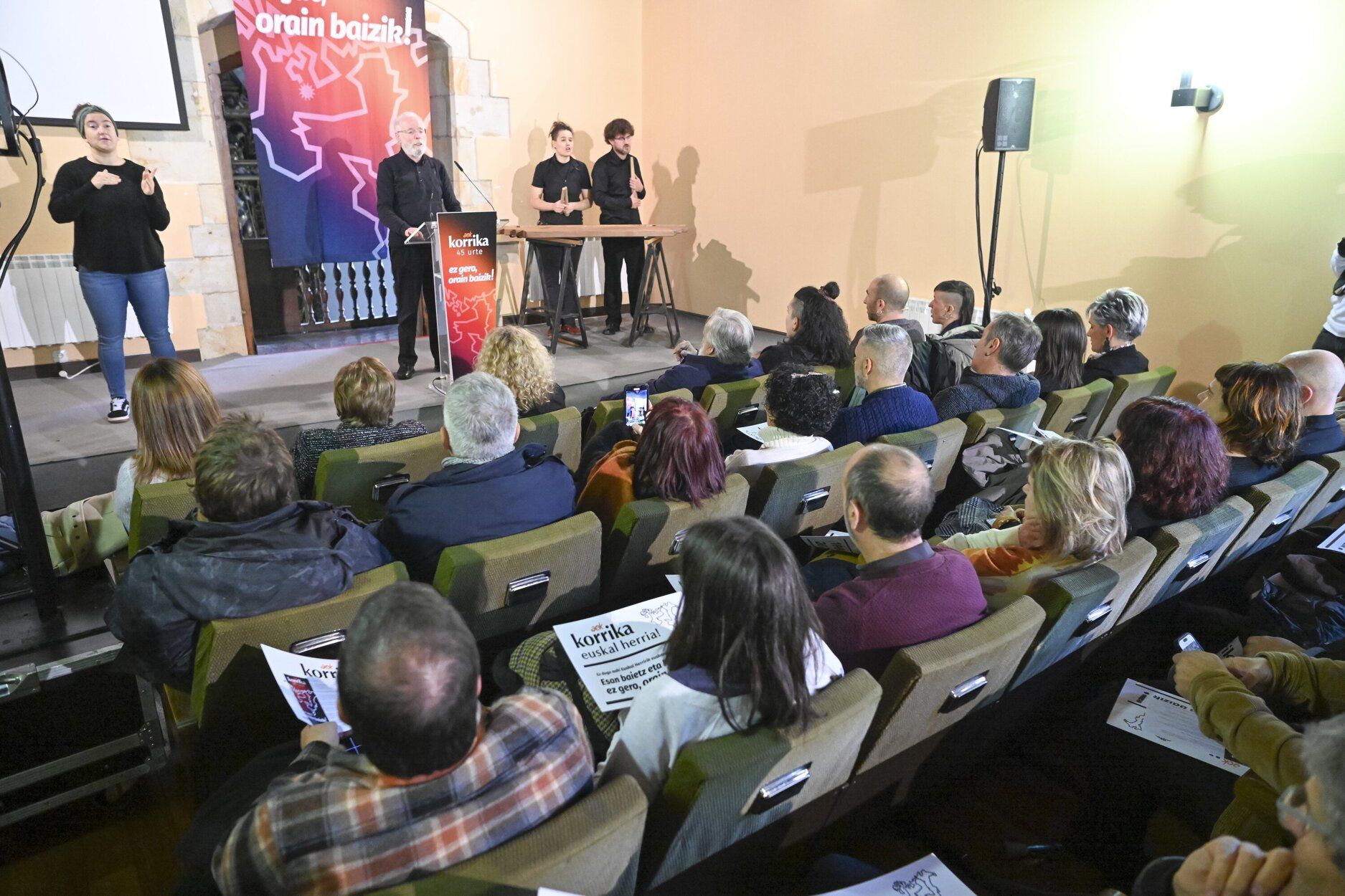 Korrikak 45 urtebetetzea ospatu du Oñatin