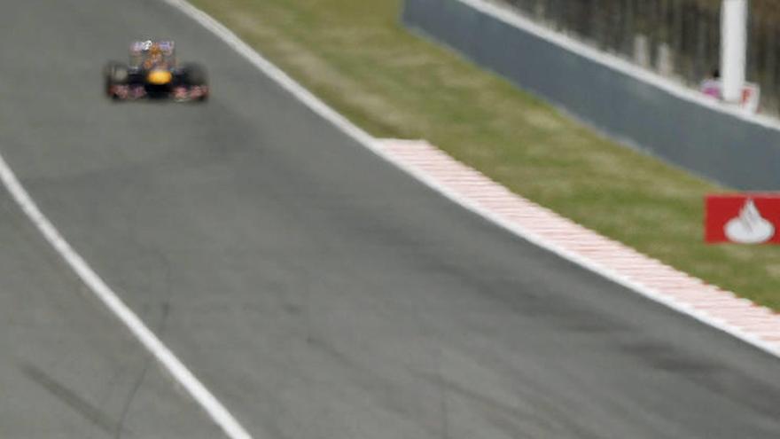 Fernando Alonso durante la carrera.