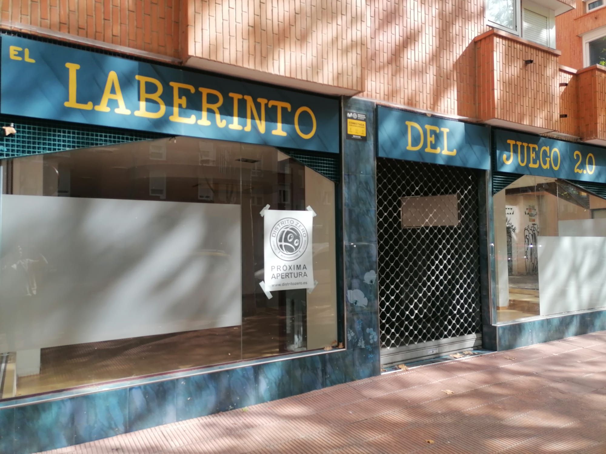 Local de la calle Tomás Alfaro donde abrirá Distrito Zero