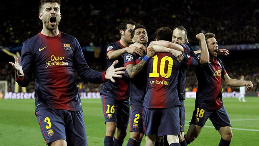 Messi lidera la remontada de un Barcelona épico que pasa a cuartos