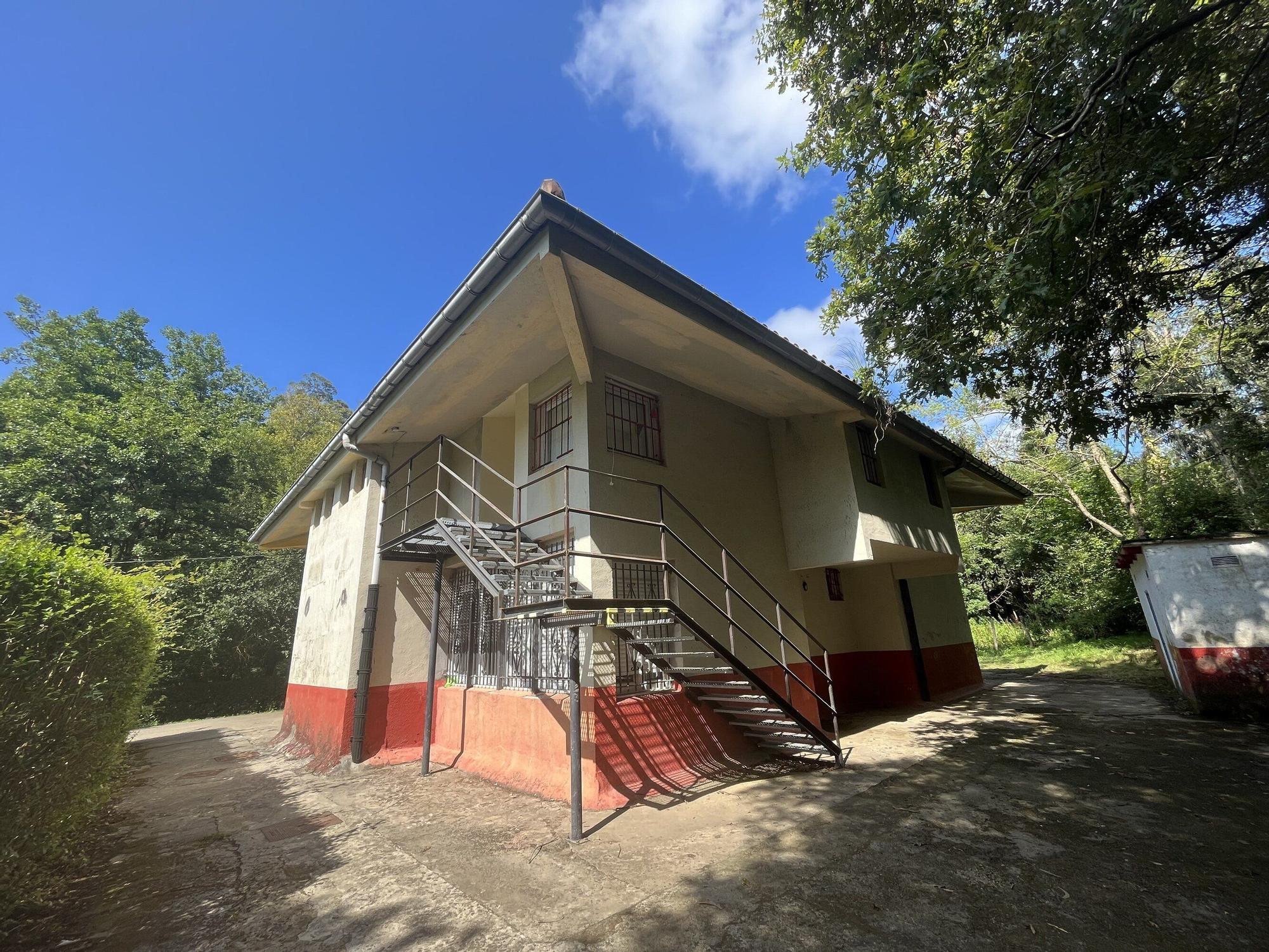 Estado de las instalaciones del campamento de Bakio clausurado