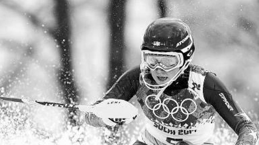 La esquiadora estadounidense Mikaela Shiffrin.