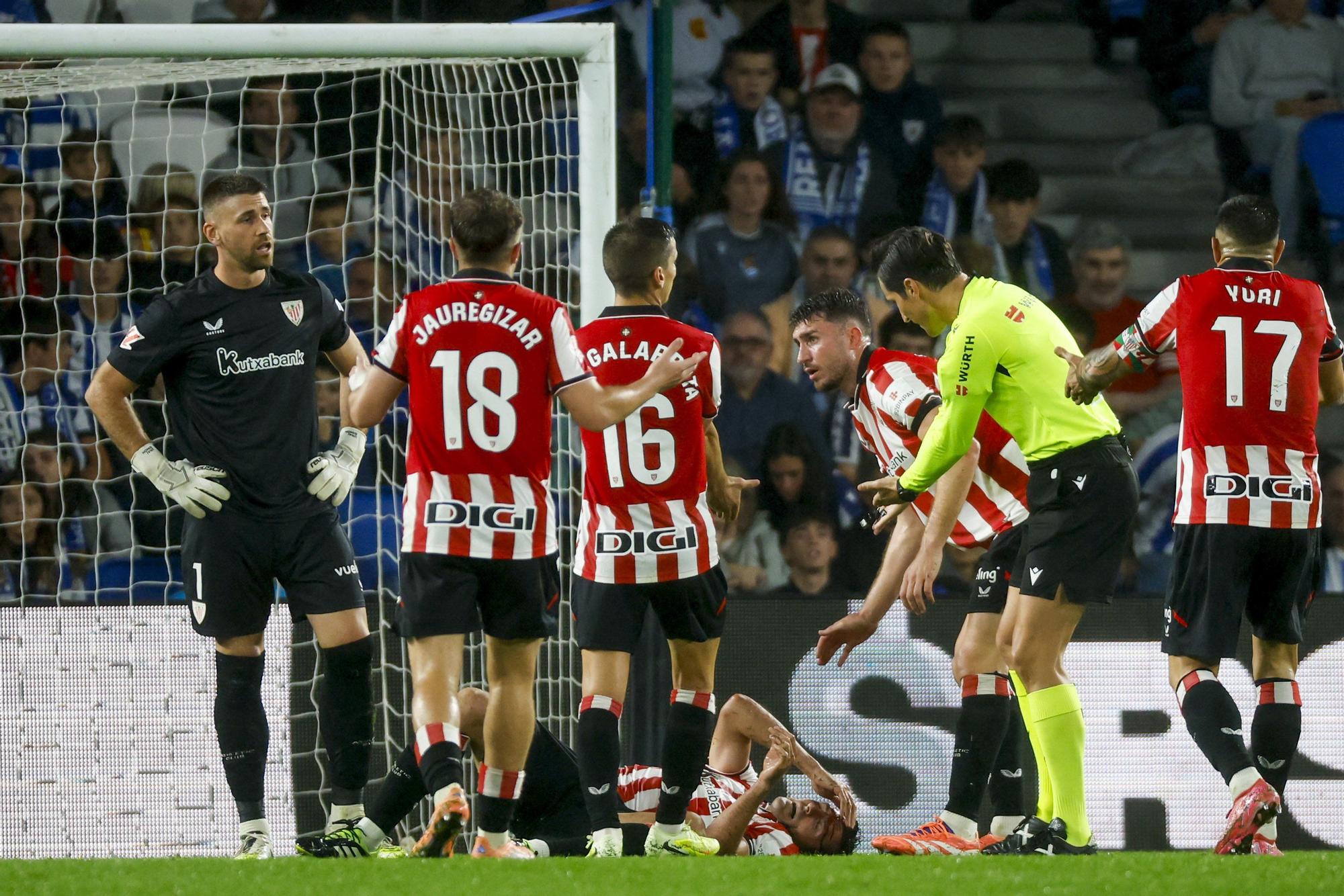 El Real Sociedad-Athletic, en imágenes