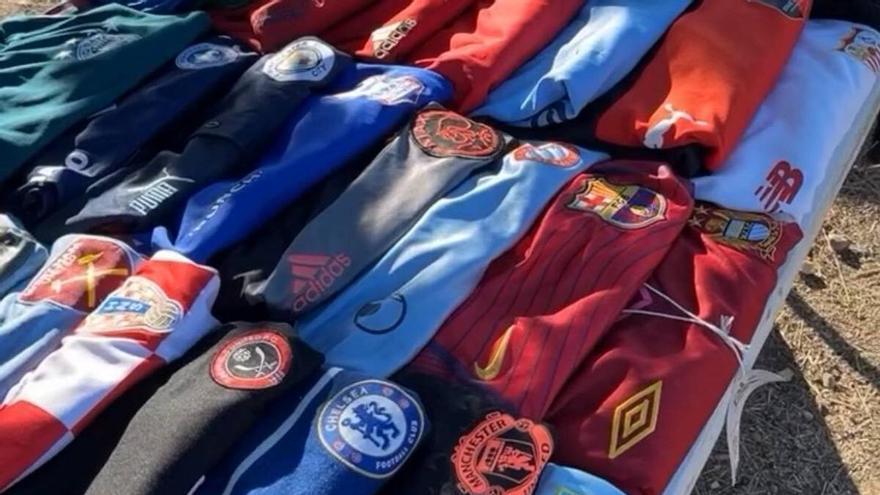 Piden ayuda para encontrar camisetas de fútbol robadas en Bilbao
