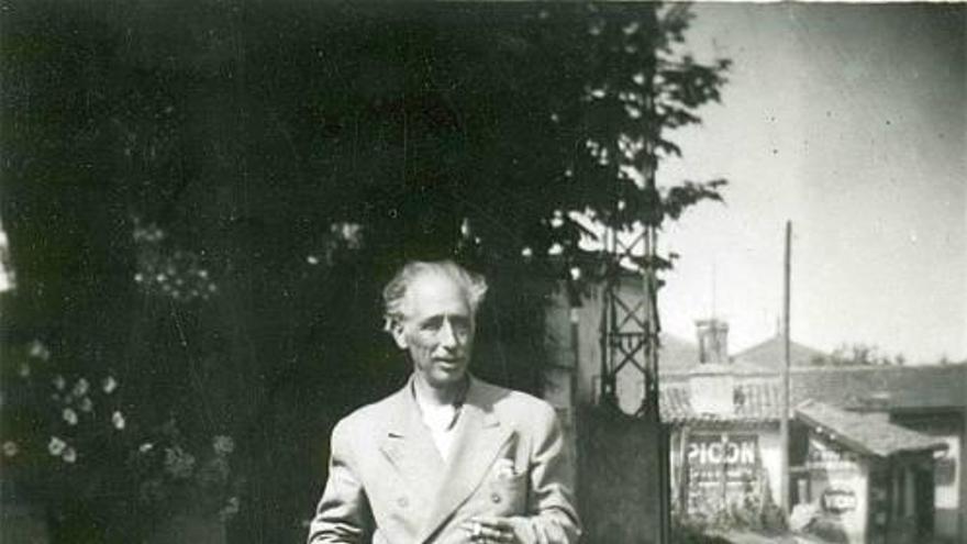 Foto del presidente Companys tomada por el propio Urraca