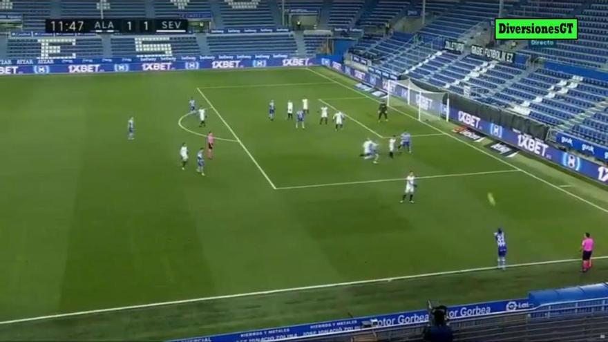 Alavés 1 - 2 Sevilla