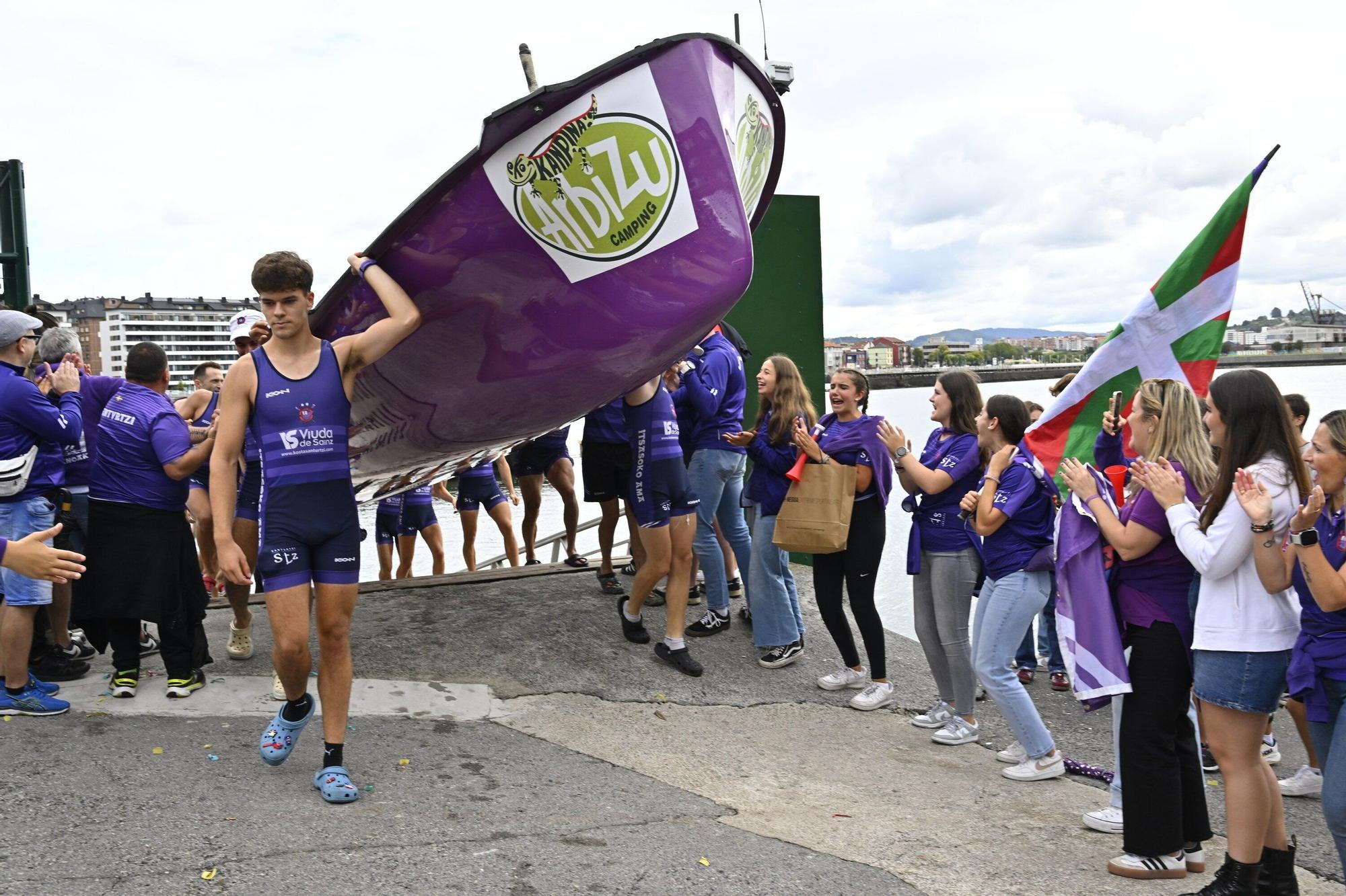 En imágenes: Santurtzi celebra el ascenso a Eusko Label Liga