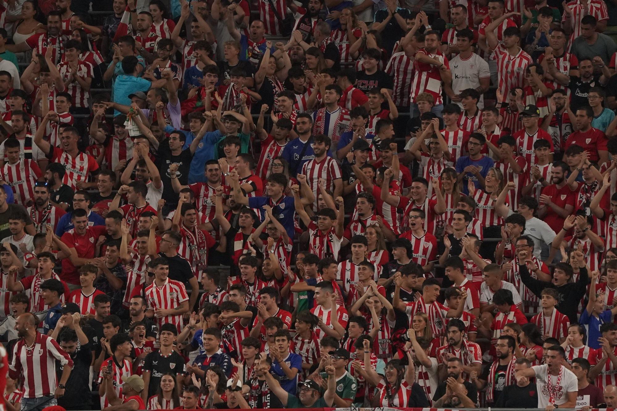 El Athletic - Rayo Vallecano, en imágenes
