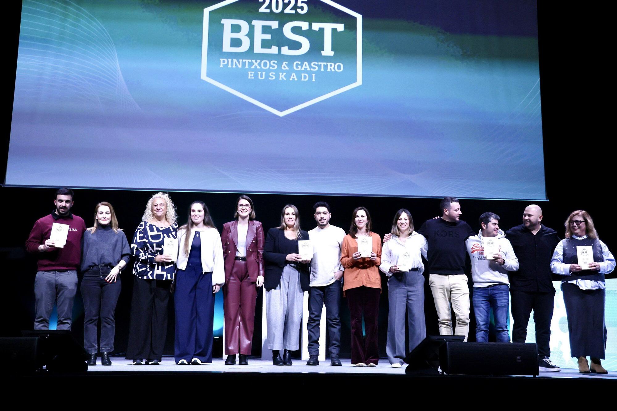 Las mejores barras de pintxos de Euskadi, premiadas en Vitoria