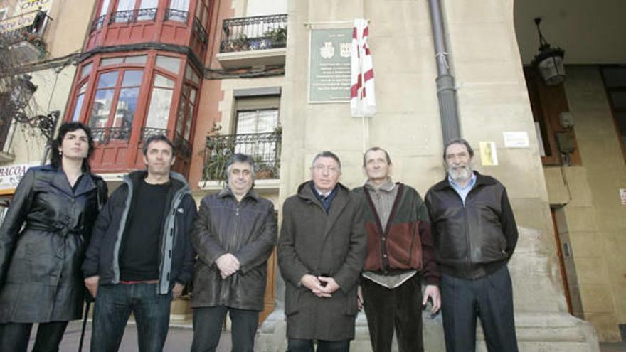 Los actos en recuerdo de aquellos acontecimientos de 1610 finalizaron con la inauguración de la placa conmemorativa.