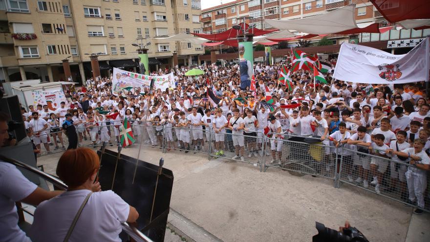 Fotos del chupinazo de Berriozar
