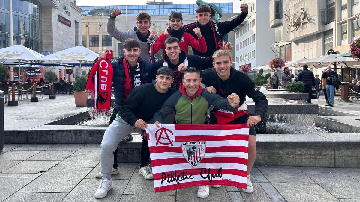 Ibai Saratxaga, Lander Gonzalez, Markel Elexpuru, Eneko Zubiaur, Aitzol Etxebarria, Urki Alcalde, Richard Gómez y Urtats Gomez.