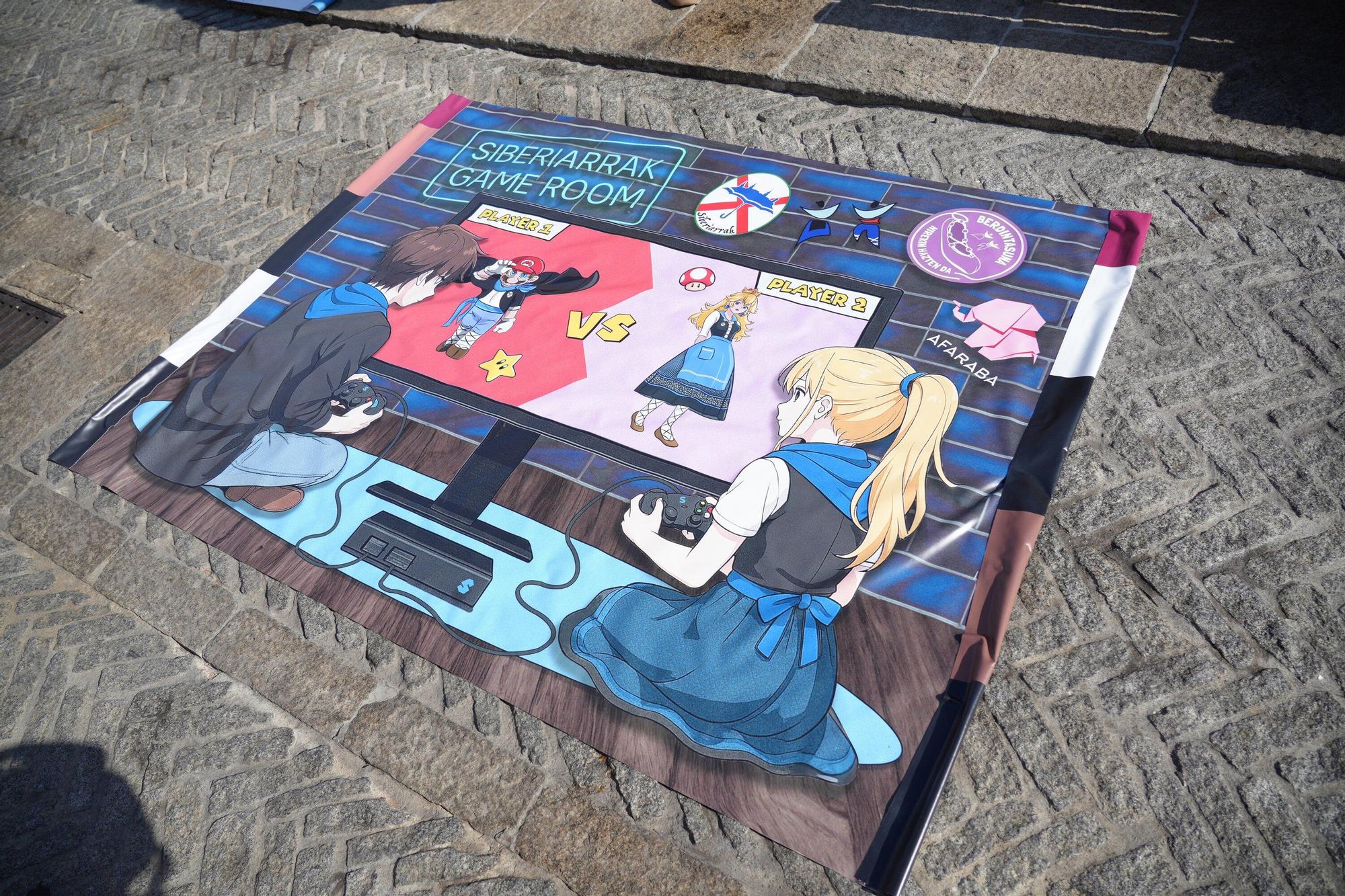 En imágenes: Las pancartas de blusas y neskas estrenan concurso en El Machete
