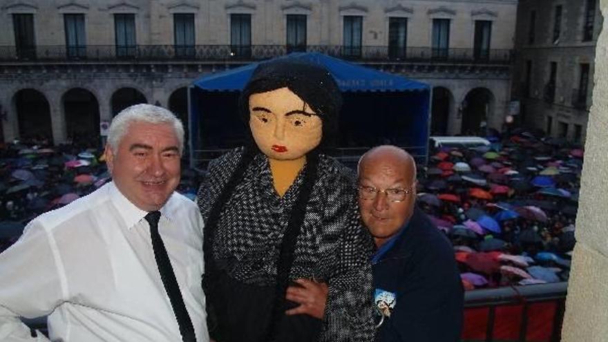 &#039;Guti&#039; y &#039;Felixin&#039; en el inicio de la festividad de &#039;Pentekostes 2013&#039;