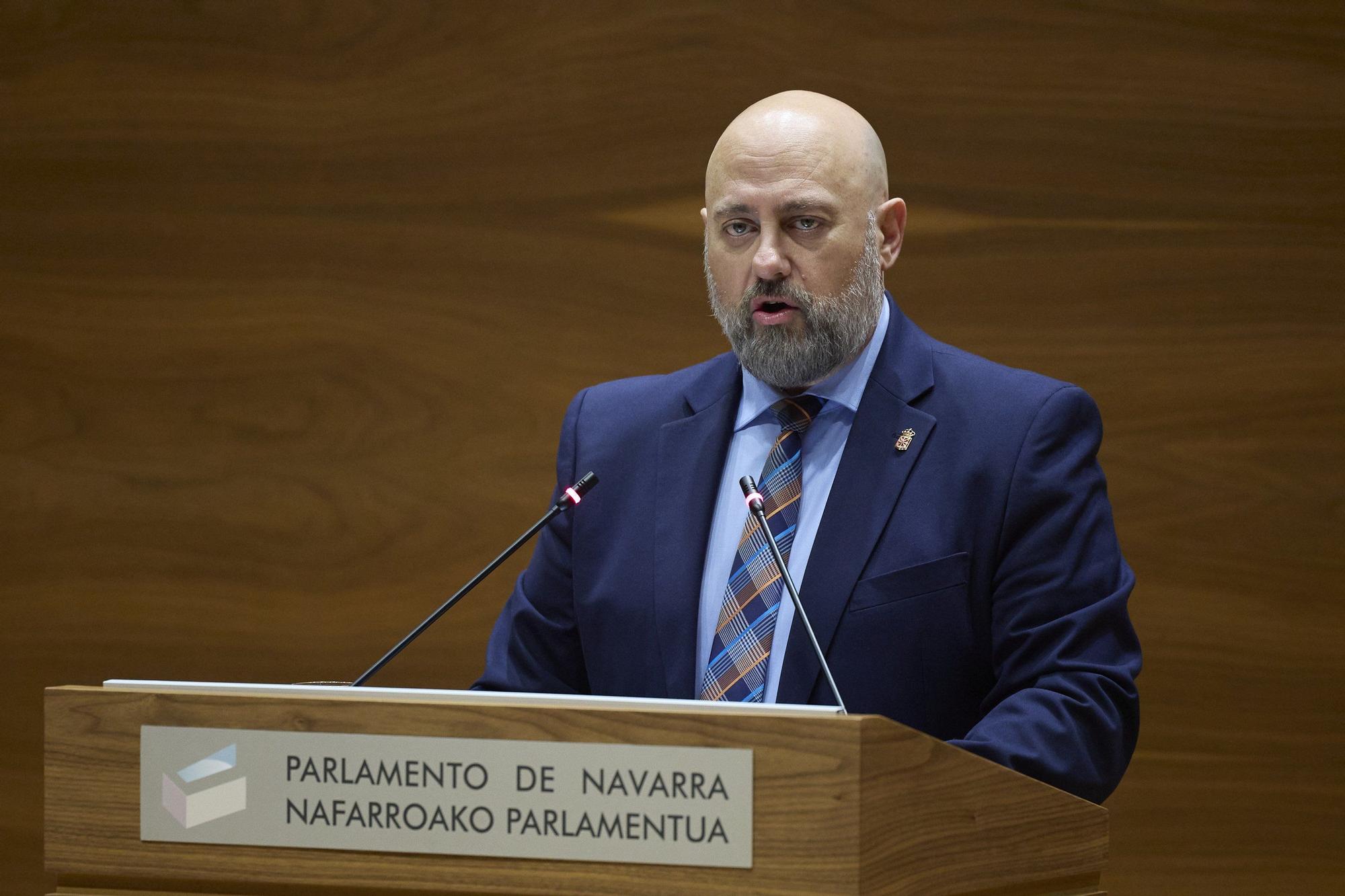 Fotos del pleno del Parlamento de Navarra (20 de noviembre de 2025)