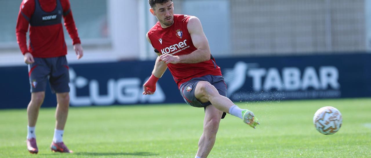 Fotos del entrenamiento de Osasuna de este 16 de marzo