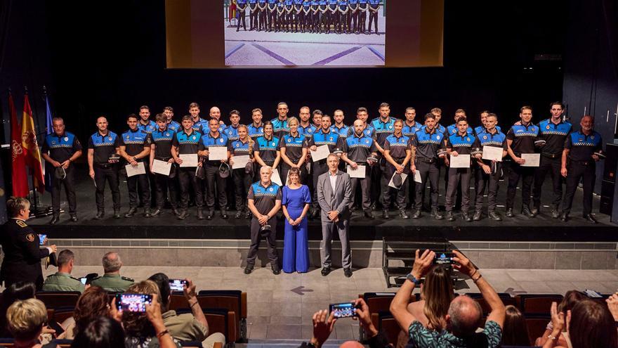 Un total de 33 agentes de Policía Local se incorporan a 12 municipios de Navarra