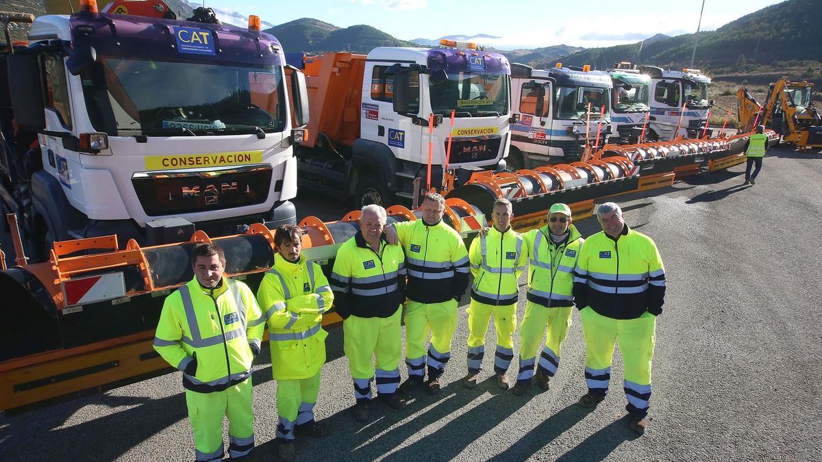 Así prepara Navarra sus carreteras para la nieve y el hielo: más de 300 cámaras, 220 vehículos y 18.000 toneladas de sal