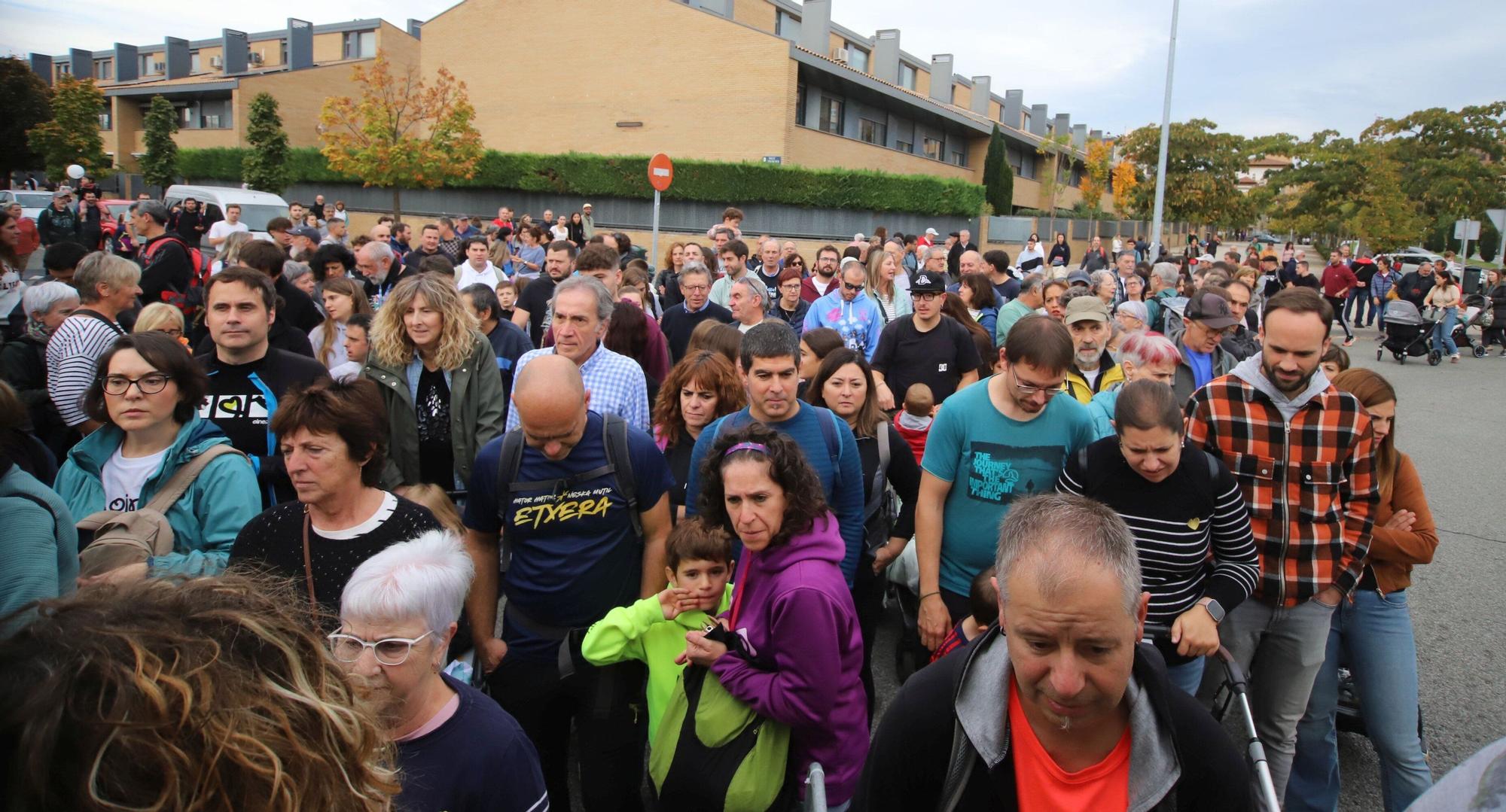 Fotos: Nafarroa Oinez 2025 en la ikastola Paz de Ziganda de Villava - Atarrabia