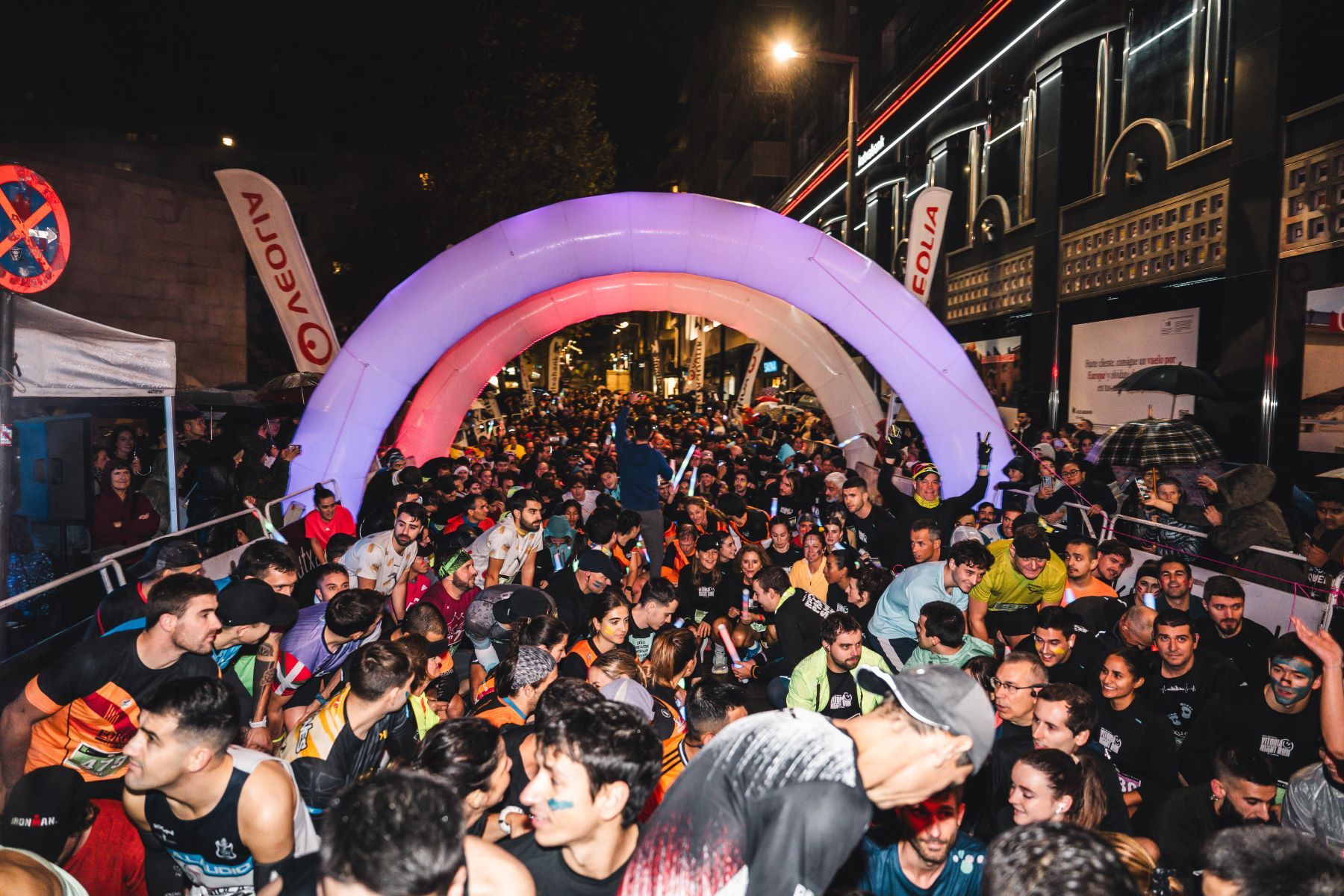 Las mejores imáganes de la Giroa Veolia Vitoria Night Run