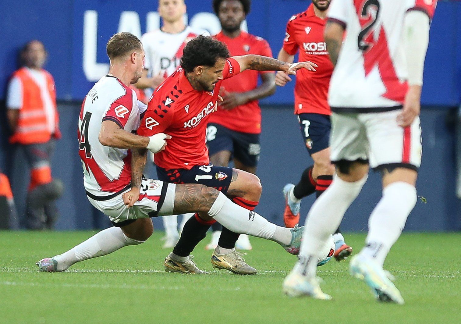 Mejores imágenes del Osasuna-Rayo