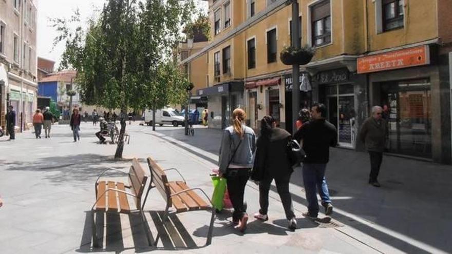 Una calle de Romo, Getxo.