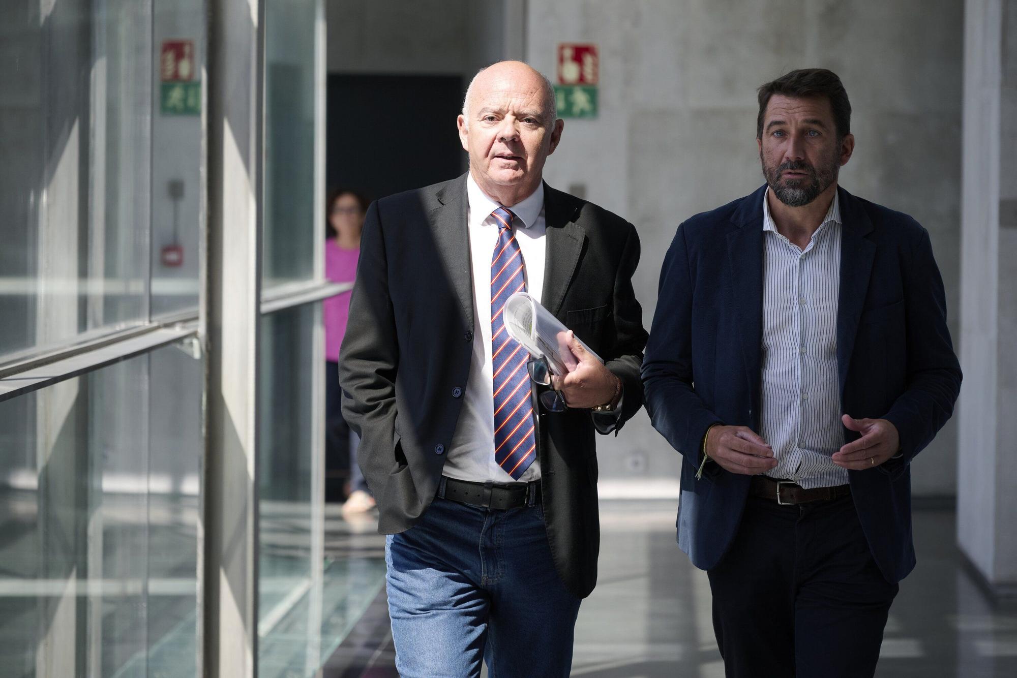 Chivite, en la Comisión de Régimen Foral del Parlamento de Navarra