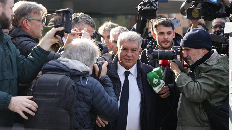 Laporta, en el juicio por el ‘caso Negreira’: “En absoluto nos han beneficiado”