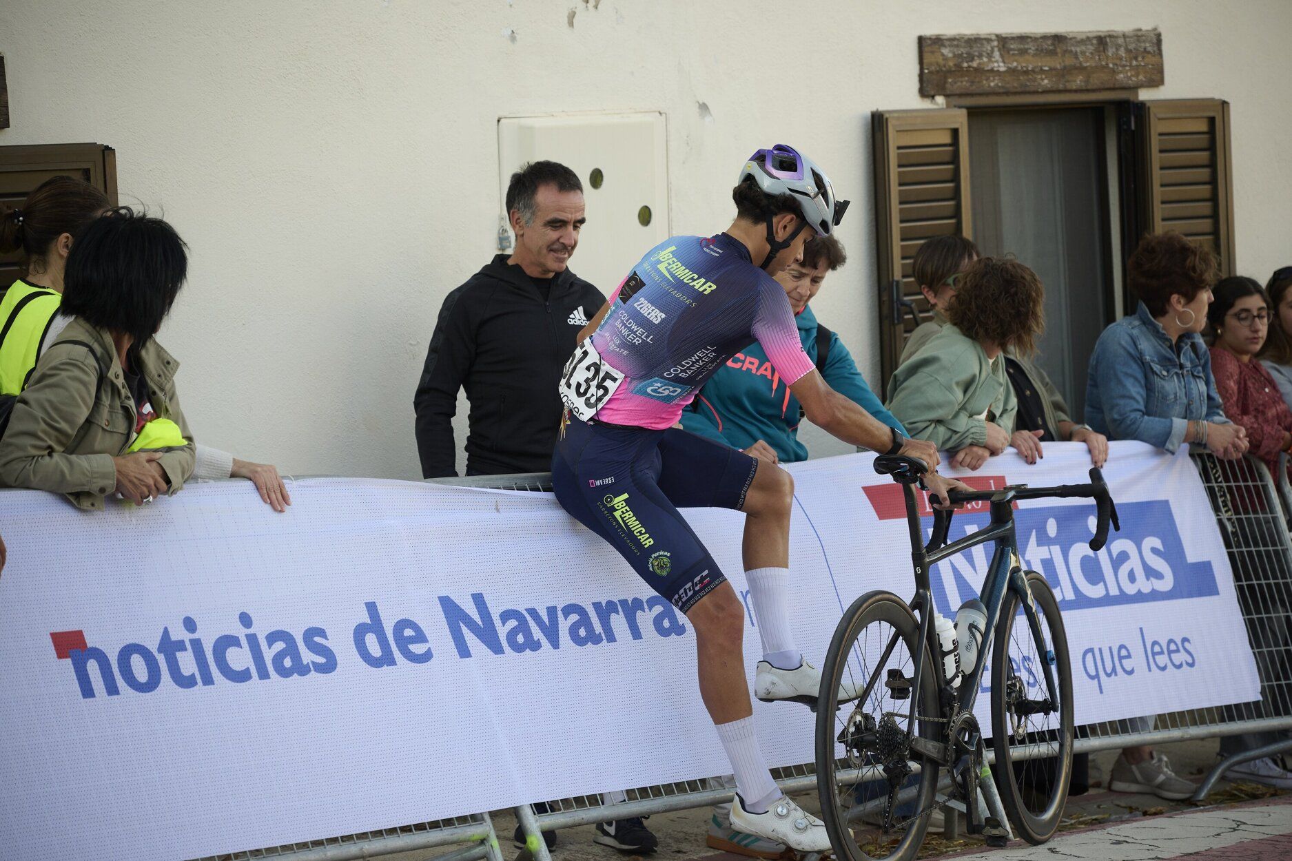 Imágenes de la tercera etapa de la Vuelta a Pamplona