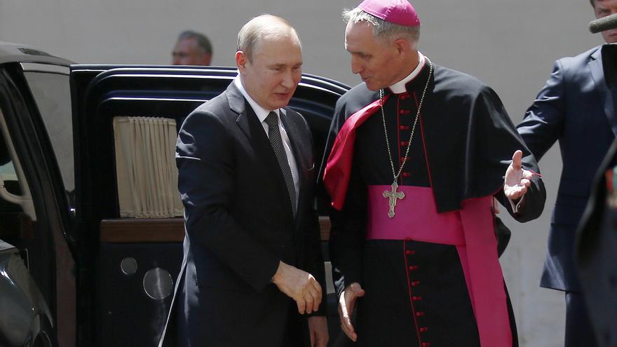 Un asesor de Putin se reúne con el enviado del Papa: &quot;Valoramos mucho los esfuerzos&quot;