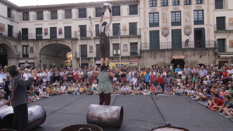 Arranca el Festival de Circo con cambio de escenario en Tudela por el riesgo de tormentas