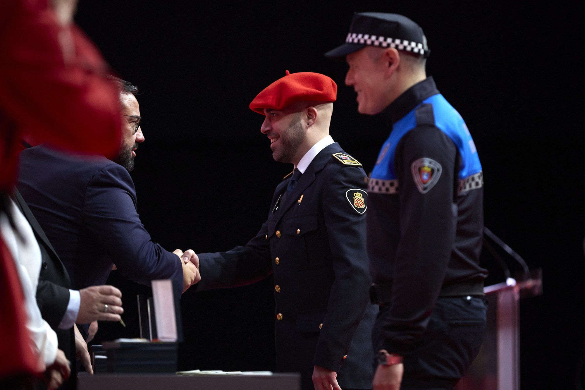 Acto central del Día de la Policía Foral