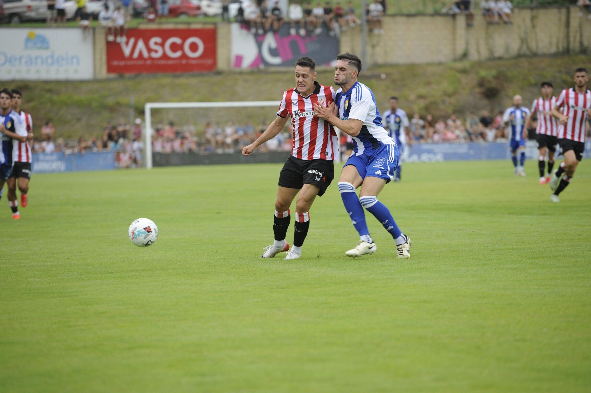 El Athletic-Ponferradina, en imágenes