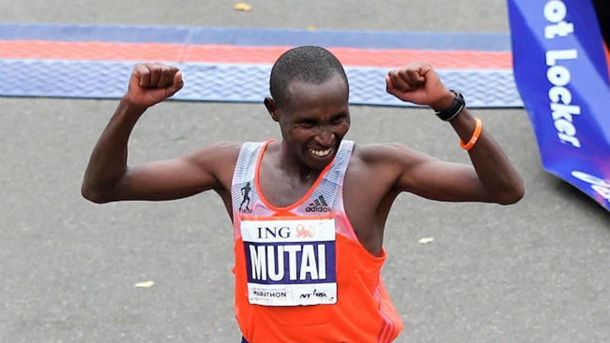 El keniano Mutai gana el maratón de Nueva York