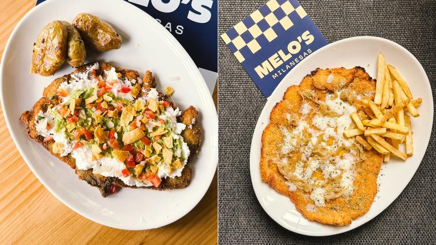 Milanesas creativas, sabrosas y “con alma” en el Melo’s en Bilbao