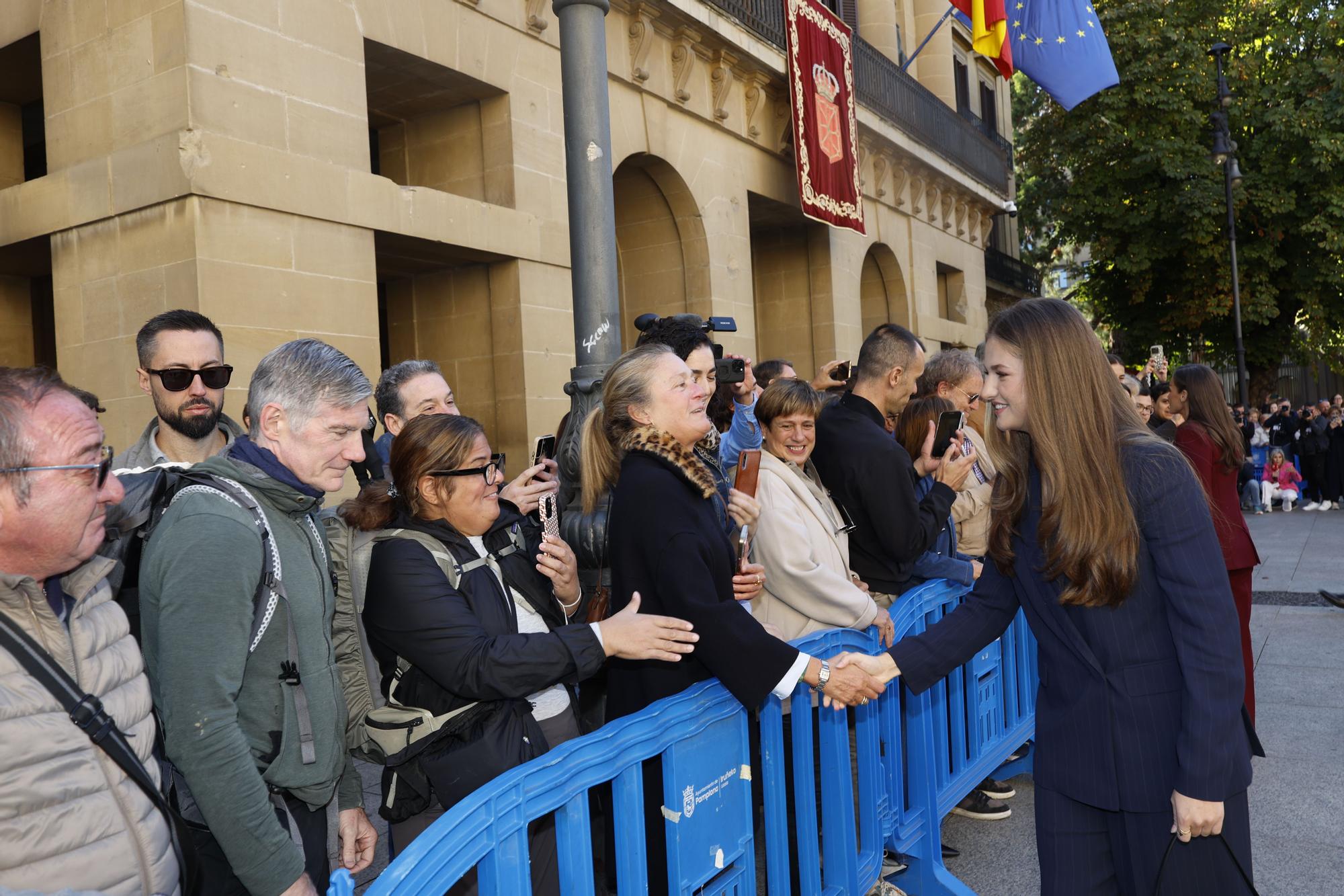 Visita de Felipe de Borbón, Leonor y Letizia a Navarra (viernes 26 de septiembre de 2025)