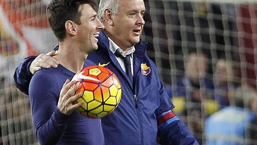 Las pruebas médicas descartan que Messi sufra una lesión muscular en los isquiotibiales