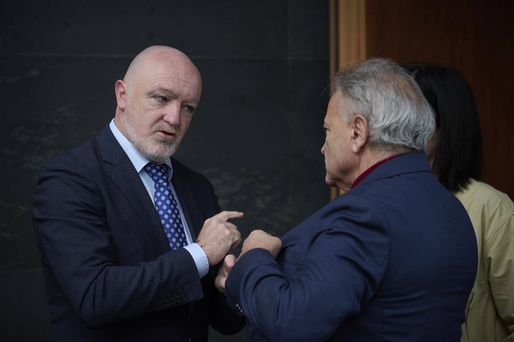 Fotos del pleno del Parlamento de Navarra de este 6 de noviembre