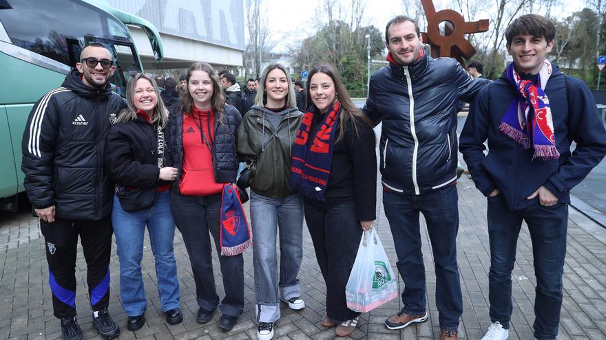 En fotos | Parte de la afición de Osasuna pone rumbo a Donostia