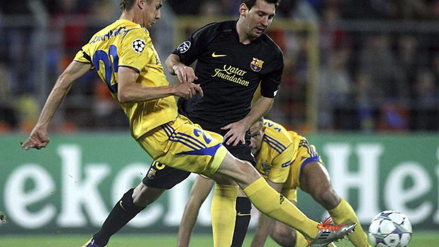 El Barça se pasea en Minsk