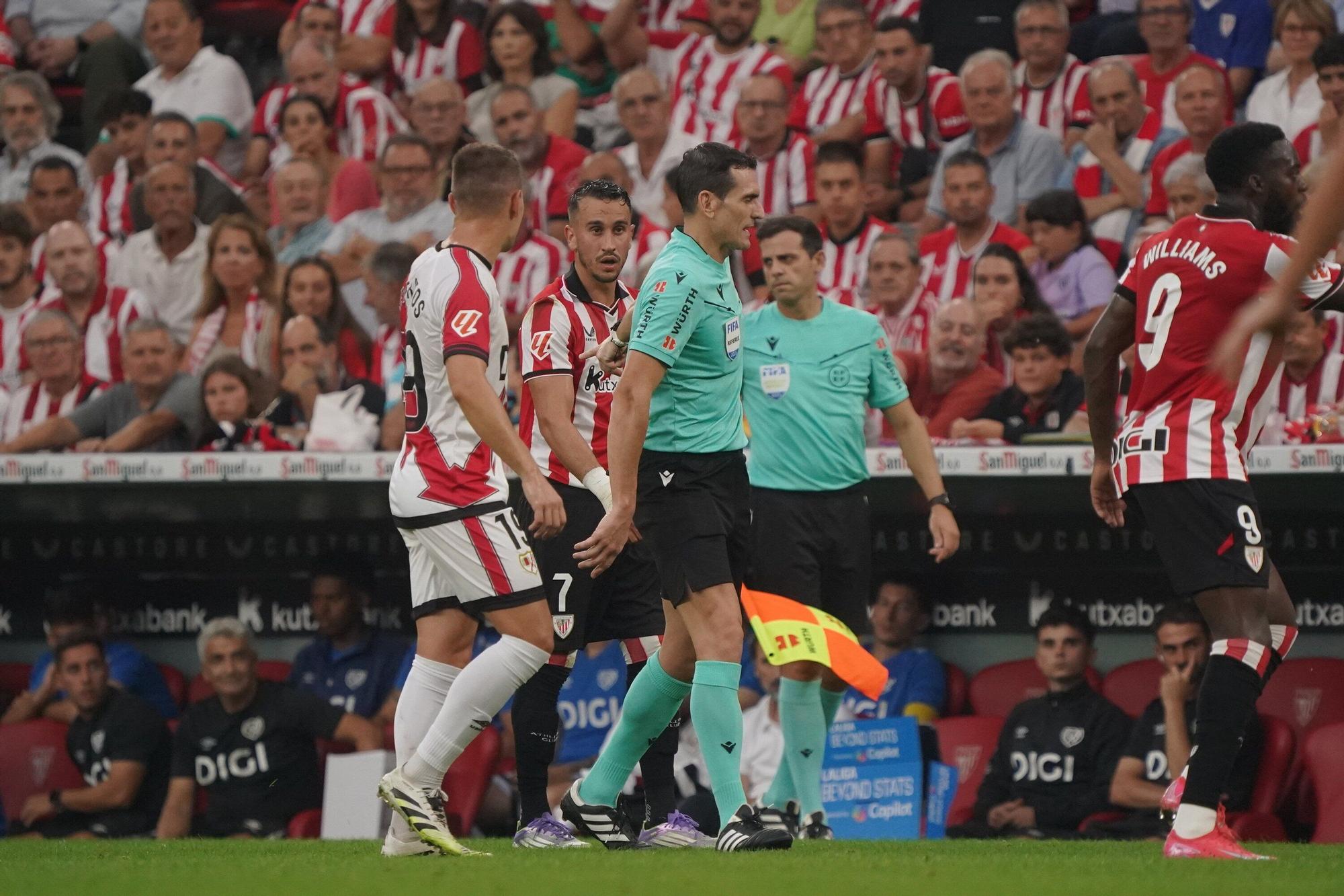El Athletic - Rayo Vallecano, en imágenes