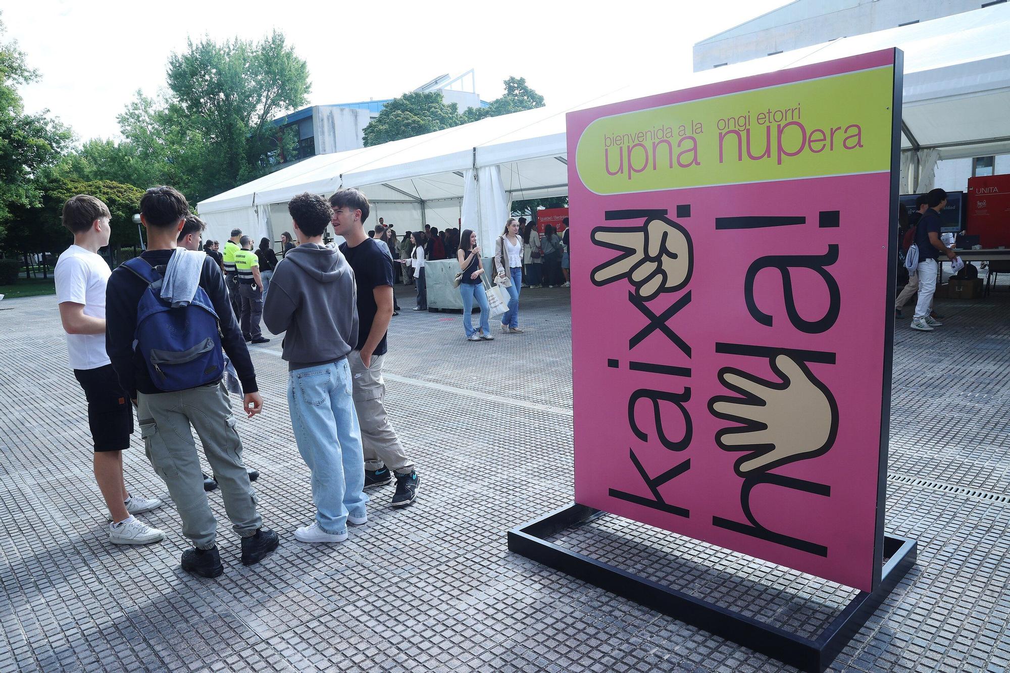 Jornada de Bienvenida en la UPNA