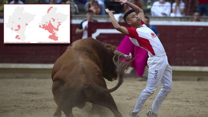 Los espectáculos y festejos taurinos que se celebran en Navarra disminuyen un 8,7%