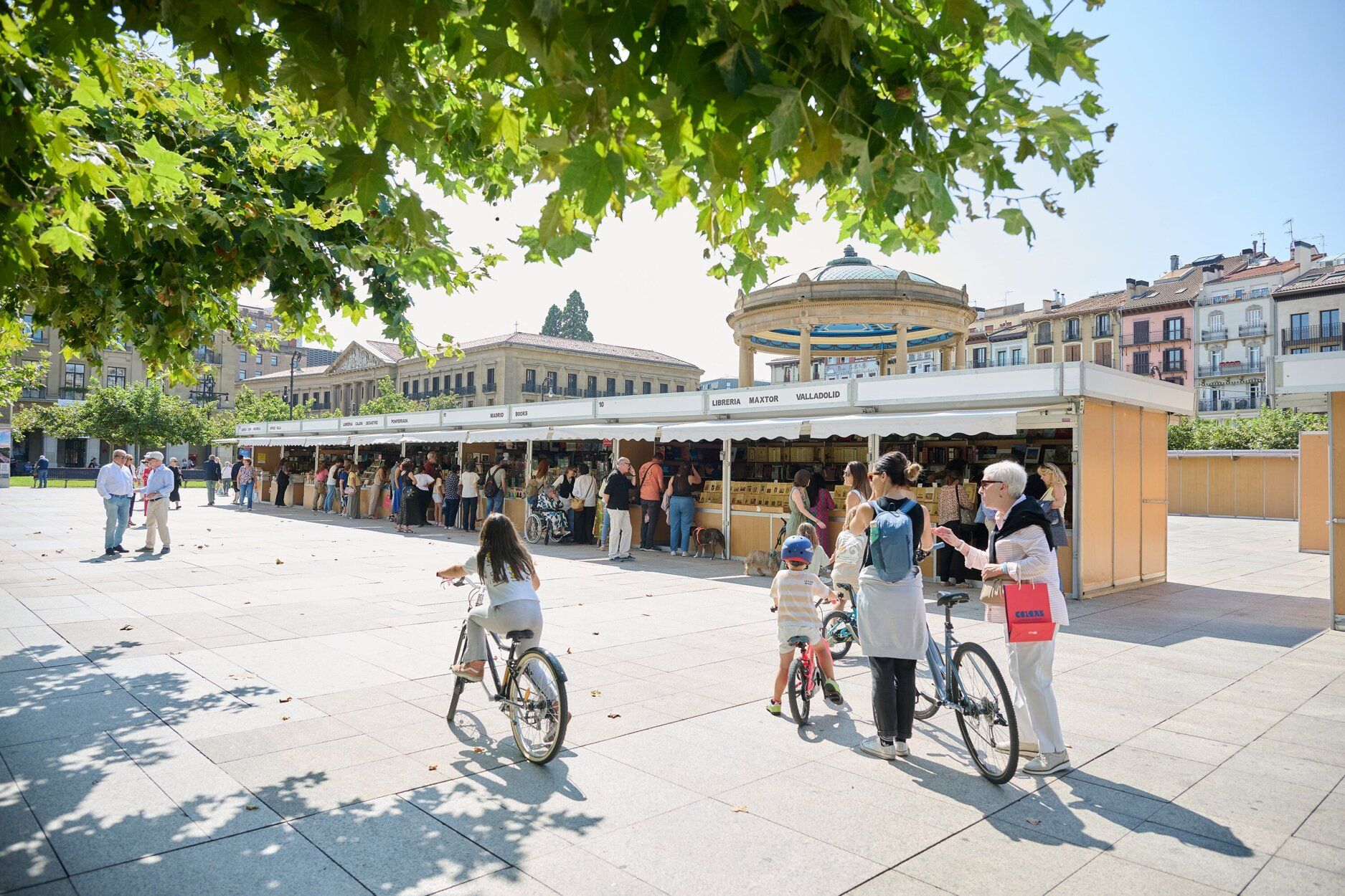 La historia de Navarra triunfa en la Feria del Libro Antiguo