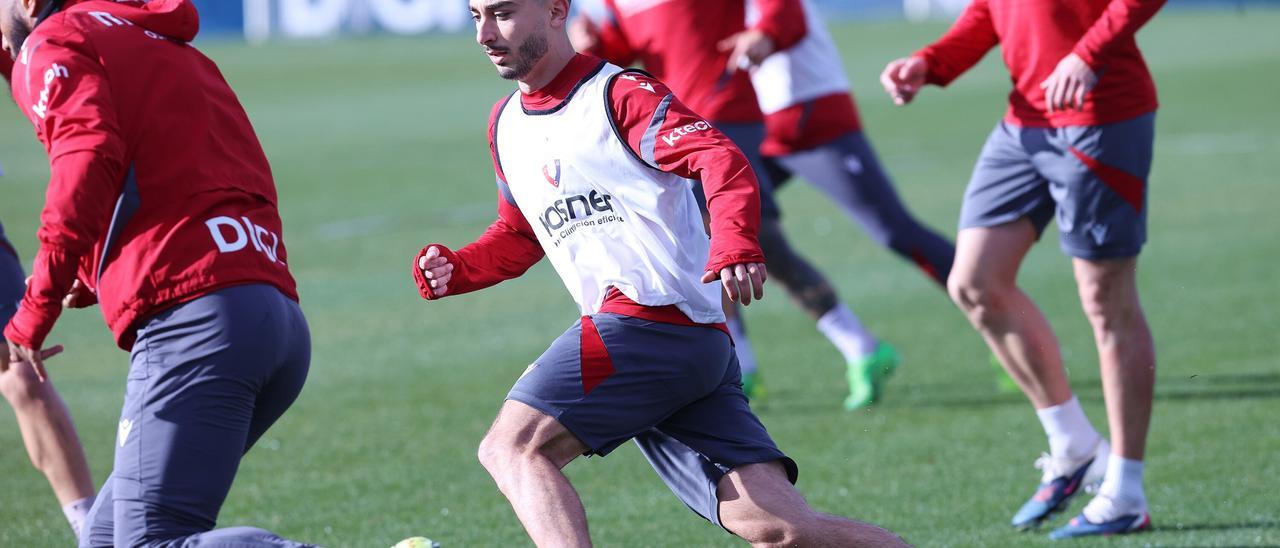 Fotos del entrenamiento de Osasuna (viernes 23 de enero de 2026)