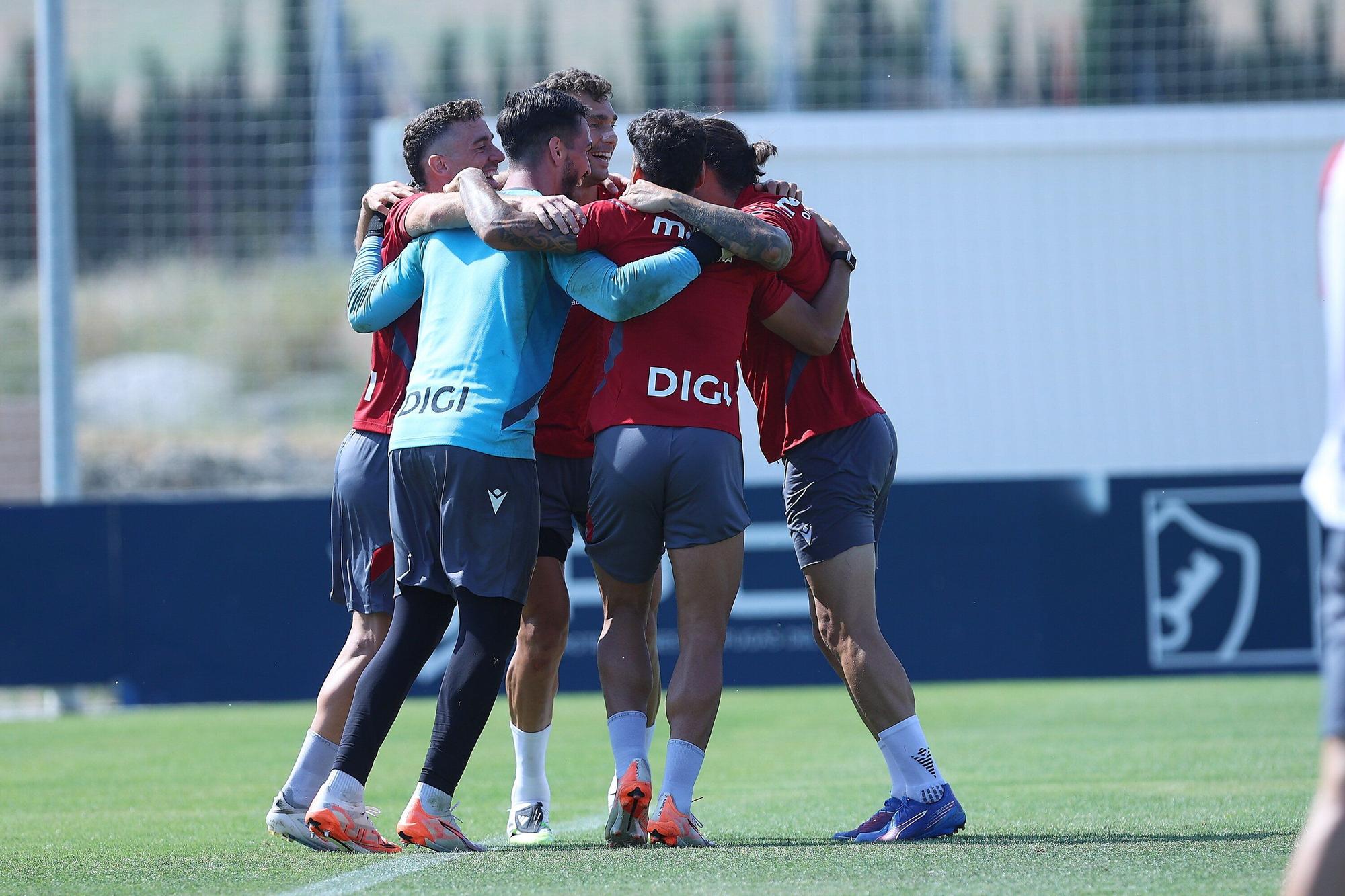 Entrenamiento de Osasuna (18/07/2025)
