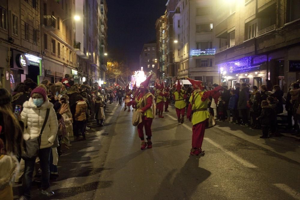 Olentzero y Mari Domingi en Vitoria