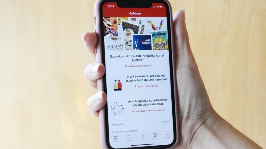 Bilbao habilita una &#039;app&#039; para consultar la programación de Aste Nagusia
