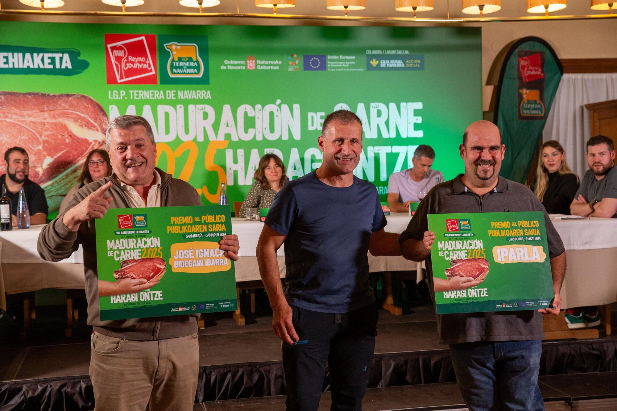 Fotos del VIII Concurso de Maduración de Carne de la IGP Ternera de Navarra